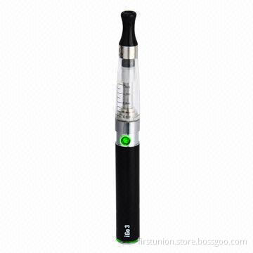 No Flame E-cigarette, iGo3, Fits to Use CE4 Atomizer, Charge in Bottom of Battery